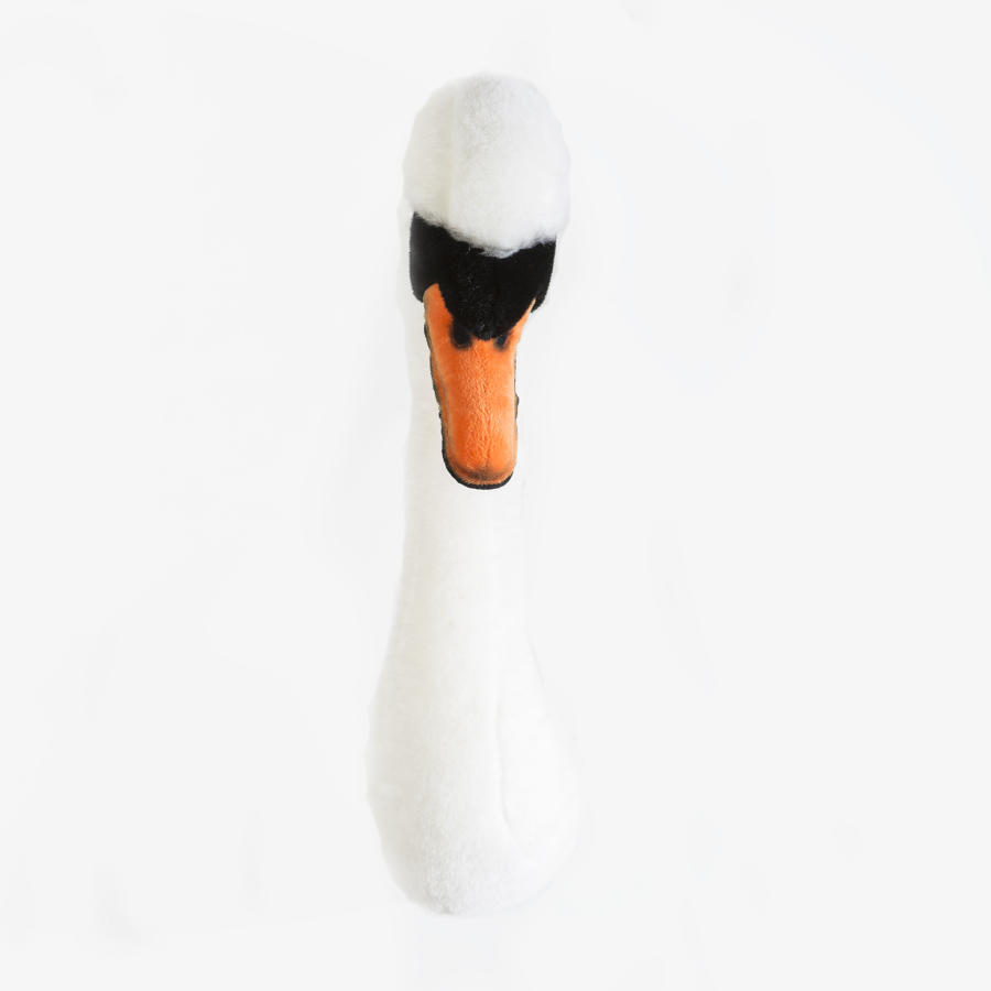 Animal head wall mounts for children's bedroom - swan