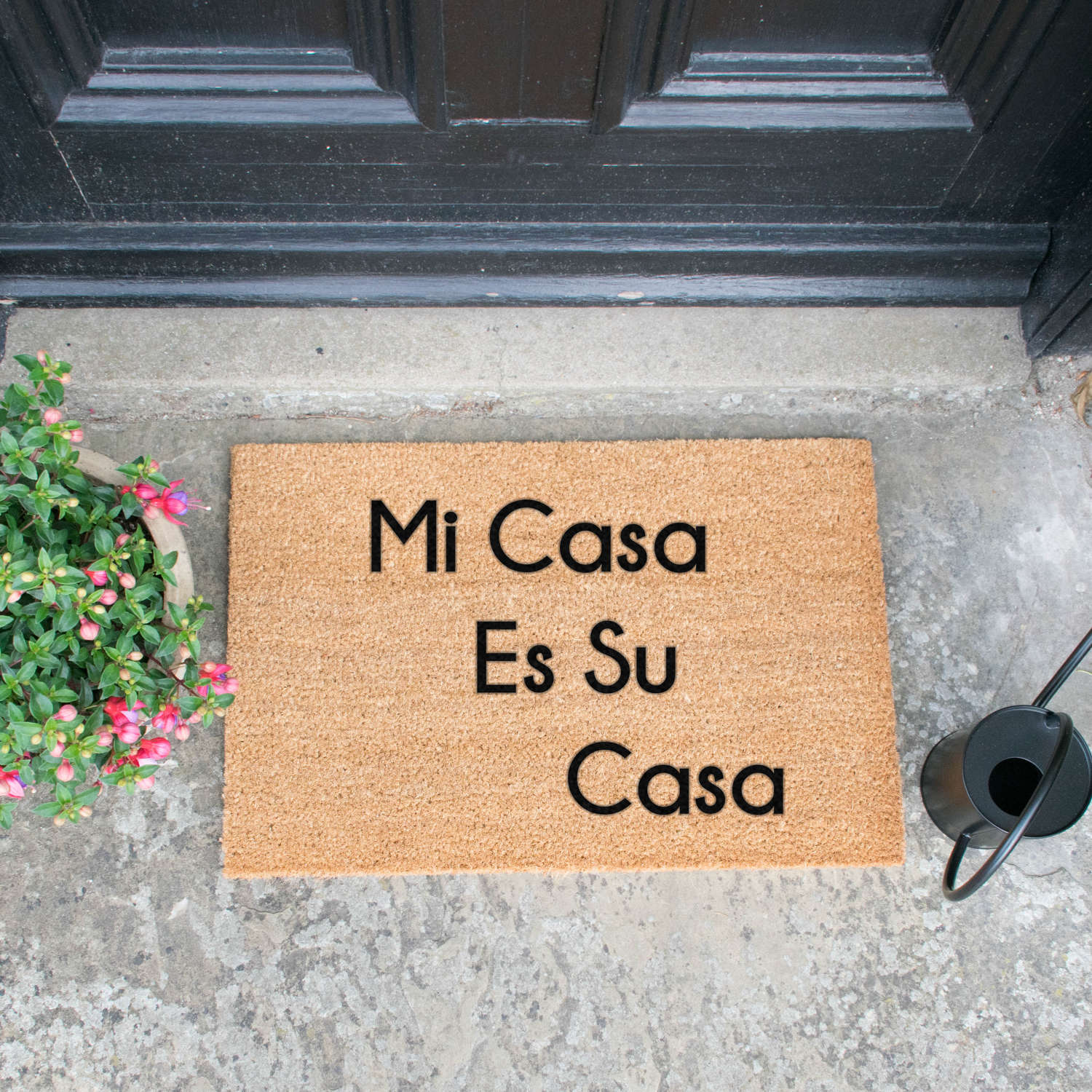 Mi Casa Es Su Casa design standard size doormat