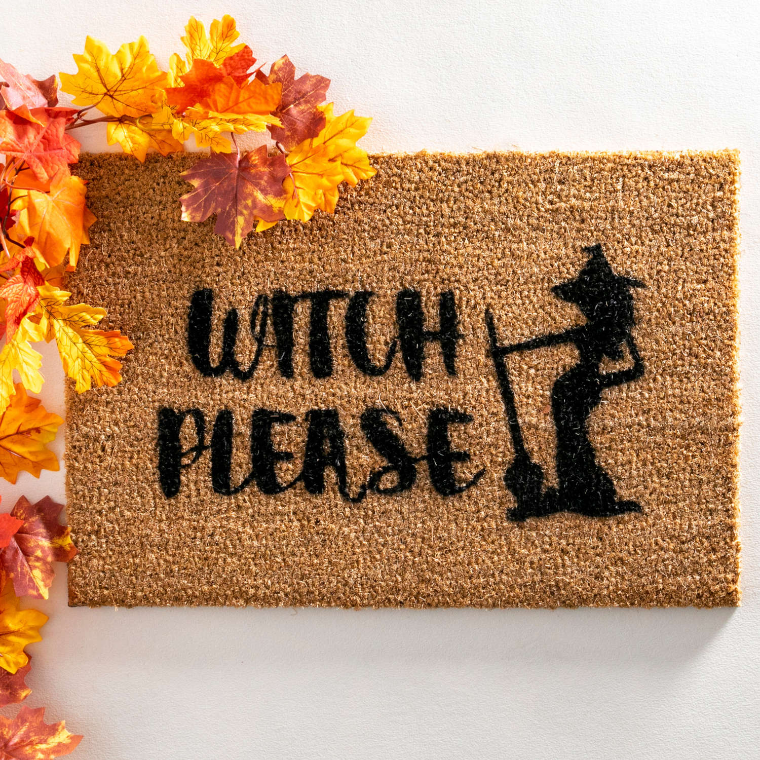 Witch please design standard size doormat
