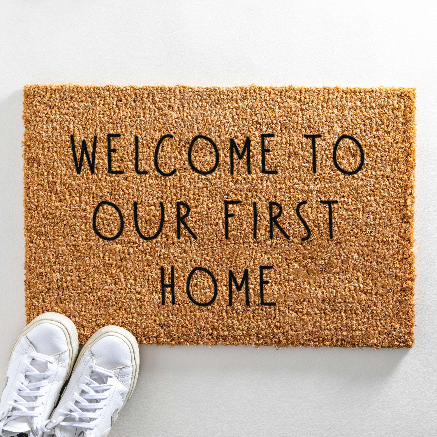 Welcome to our first home design standard size doormat
