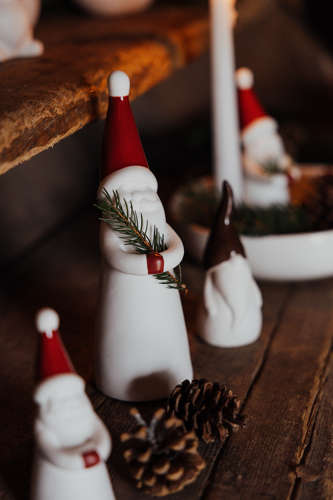 Large santa figurine
